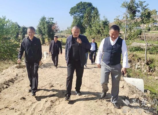 黃岡水文局黨委書記、局長楊仁華到大嶺溝村調研_副本_副本.jpg.jpg
